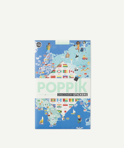 POPPIK ® Categories Tao - LE POSTER PÉDAGOGIQUE SUR DRAPEAUX DU MONDE