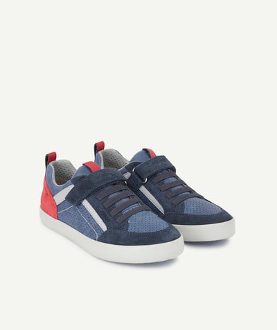 Outlet Nouvelle Arbo   C - WAXED LEATHER COLOUR BLOCK TRAINERS