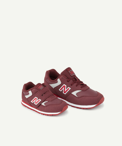 Girl Nouvelle Arbo   C - 393 BURGUNDY TRAINERS
