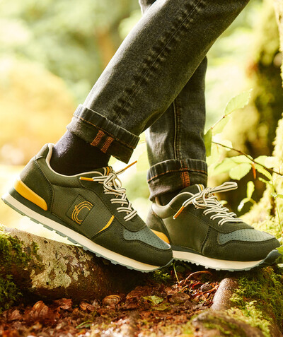 Outlet Nouvelle Arbo   C - GREEN TRAINERS WITH ELASTICATED LACES