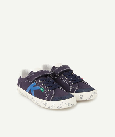 Boy Tao Categories - BLUE LACE-UP TRAINERS