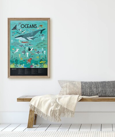 Private sales Tao Categories - OCEAN POSTER WITH 59 REPOSITIONABLE STICKERS