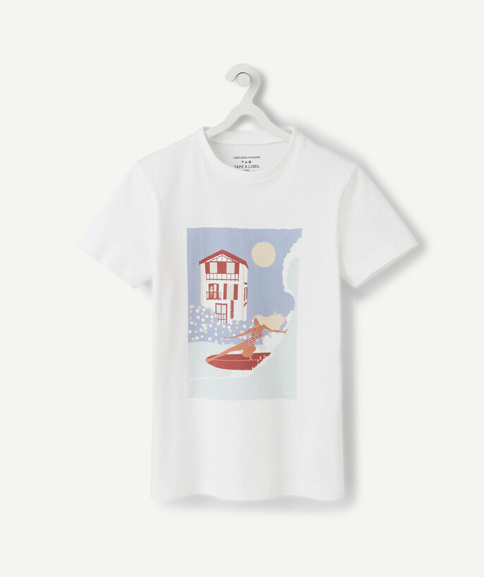 Outlet Tao Categories - AQUITAINE GIRLS T-SHIRT MADE IN FRANCE