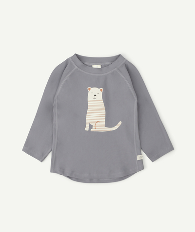 ECODESIGN Tao Categories - LONG-SLEEVED ANTI-UV TIGER T-SHIRT FOR BABIES