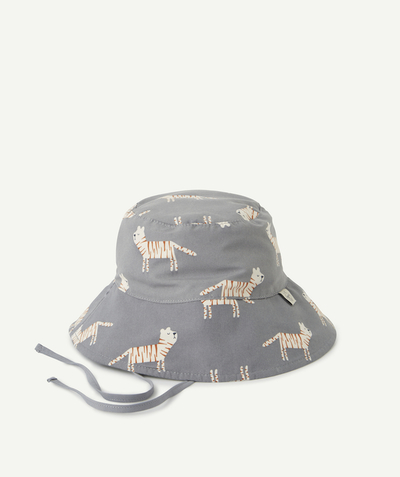 Hats - Caps Nouvelle Arbo   C - BABIES' REVERSIBLE TIGER ANTI-UV HAT