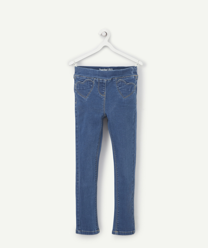 Jeans Categories Tao - LOLA LE TREGGING FILLE EN DENIM BRUT LOW IMPACT