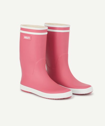 Girl Tao Categories - GIRL'S LOLLYPOP PINK RUBBER BOOTS 2