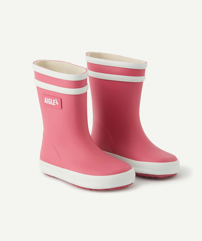 SHOES - BOOTIES Tao Categories - BABY FLAC 2 PINK RUBBER BOOTS
