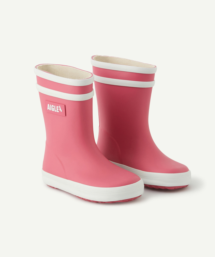 Shoes, booties Tao Categories - BABY FLAC 2 PINK RUBBER BOOTS