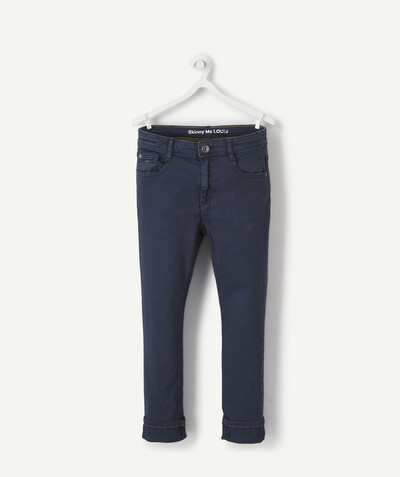 Trousers - Jogging pants Tao Categories - LOUIS SIZE+ SKINNY BLUE TROUSERS