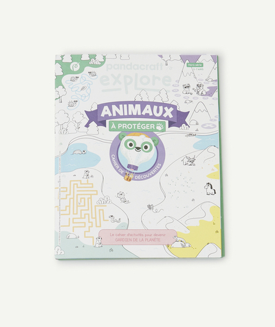 PANDACRAFT ® Nouvelle Arbo   C - PROTECTED ANIMALS DISCOVERY BOOKLET 3-7 YEARS