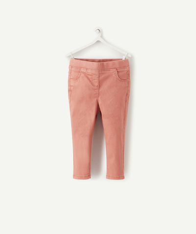 Outlet Tao Categories - BABY GIRLS' PINK TREGGING TROUSERS
