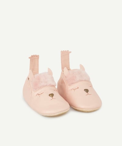 Private sales Tao Categories - PINK LEATHER SLIPPERS WITH ALPACA
