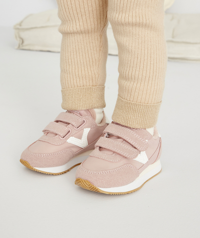 Baby girl Nouvelle Arbo   C - BABY GIRL'S PINK TRAINERS