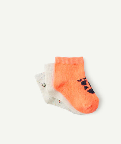 Socks Nouvelle Arbo   C - PACK OF THREE PAIRS OF SOCKS IN FLUORESCENT SHADES