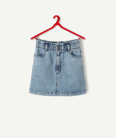 Shorts - Skirt Nouvelle Arbo   C - STRAIGHT LOW ENVIRONMENTAL IMPACT DENIM SKIRT