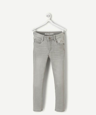 Our latest looks Nouvelle Arbo   C - BOYS' GREY LOW IMPACT DENIM SKINNY JEANS