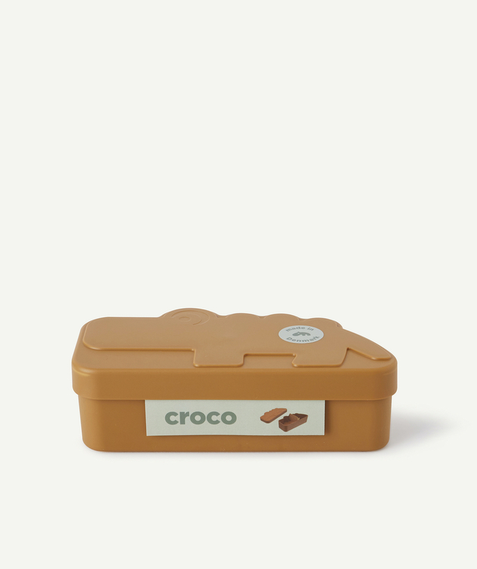 DONE BY DEER ® Tao Categories - MUSTARD CROCO LUNCH BOX
