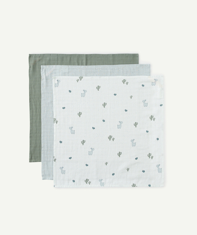 The night Nouvelle Arbo   C - SET OF 3 BLUE LALEE NAPPIES