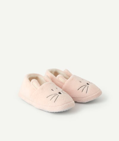 Fille Nouvelle Arbo   C - CHAUSSONS LAPIN FILLE ROSE