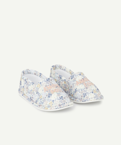 Booties Nouvelle Arbo   C - FLOWERY PRINTED SLIPPERS FOR GIRLS