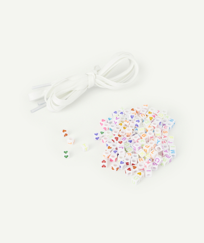 Accessories Nouvelle Arbo   C - CUSTOMISABLE WHITE LACES WITH BEADS