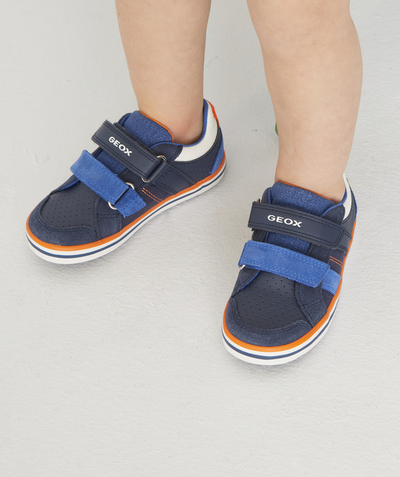 Baby boy Tao Categories - BLUE AND ORANGE TRAINERS