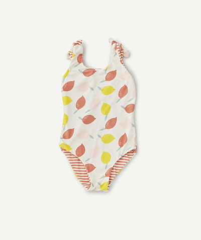 ECODESIGN Nouvelle Arbo   C - BABIES' REVERSIBLE ONE-PIECE SWIMSUIT IN RECYCLED FIBRES