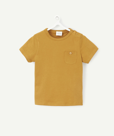 New collection Nouvelle Arbo   C - CAMEL T-SHIRT IN COTTON