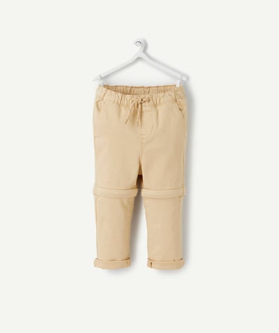 Outlet Tao Categories - EVOLVING BEIGE CHINO TROUSERS WITH DRAWSTRINGS