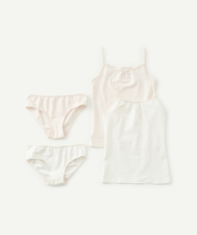 Private sales Tao Categories - SET OF TWO TANK TOP VESTS AND TWO PAIRS OF KNICKERS IN ORGANIC COTTON