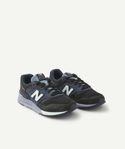 Back to school collection Tao Categories - BLACK AND BLUE LACE-UP 997H SNEAKERS