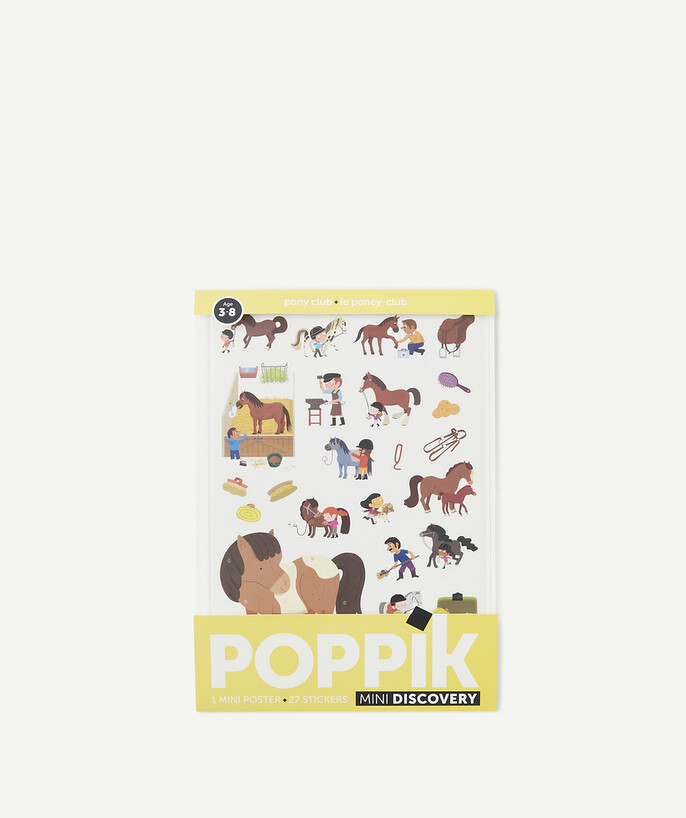 POPPIK ® Tao Categories - MINI POSTER WITH 27 STICKERS ABOUT THE PONY CLUB