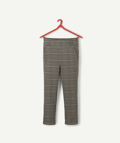 Outlet Tao Categories - MANON PASQUIER x TAO - BROWN CHECKED TREGGINGS