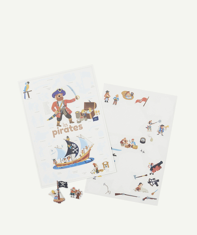 Private sales Tao Categories - MINI POSTER WITH 30 STICKERS ABOUT PIRATES