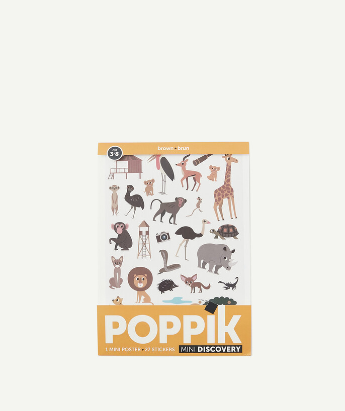 POPPIK ® Tao Categories - MINI POSTER WITH 27 STICKERS ABOUT THE SAVANNAH.