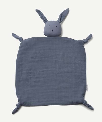 Soft toy Tao Categories - NAVY BLUE CUDDLY TOY IN ORGANIC COTTON