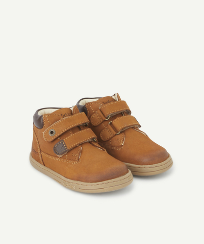 Baby girl Nouvelle Arbo   C - BABIES' CAMEL SCRATCH-FASTENED BOOTIES