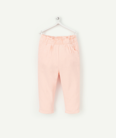 Baby girl Nouvelle Arbo   C - BABY GIRLS' FLOWING NEON PINK TROUSERS