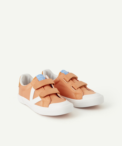 Boy Nouvelle Arbo   C - ORANGE TRAINERS WITH A WHITE LOGO