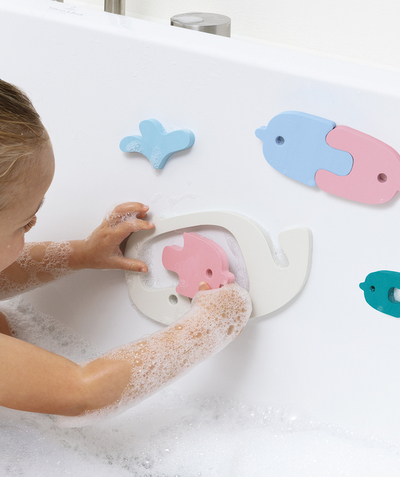 Bath toys Nouvelle Arbo   C - WHALE BATH PUZZLE
