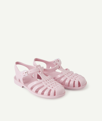 MEDUSE ® Tao Categories - GIRLS' MÉDUSE PALE PINK JELLY SANDALS