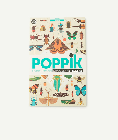 POPPIK ® Nouvelle Arbo   C - POSTER WITH INSECT STICKERS 6-12 YEARS