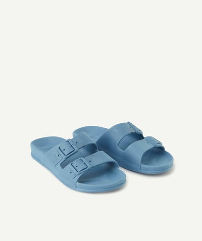 Sandals - moccasins Tao Categories - CHILDREN'S SCENTED BLUE DENIM SANDALS