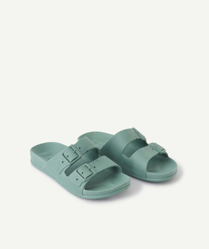 CACATOES ® Tao Categories - CHILDREN'S SCENTED GREEN SANDALS