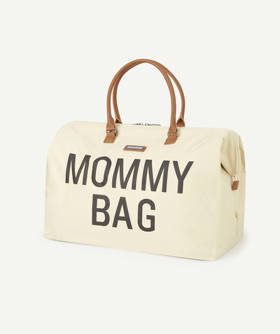 CHILDHOME ® Tao Categories - MOMMY BAG LE SAC À LANGER ÉCRU WITH CHANGING MAT INCLUDED