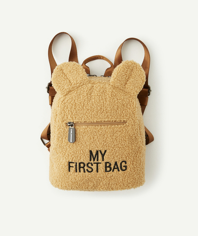 Baby boy Nouvelle Arbo   C - MY FIRST BEIGE TEDDY BAG