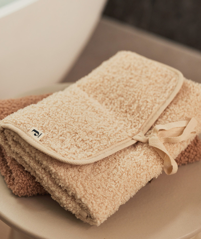 The bath Nouvelle Arbo   C - NATURAL CHANGING MAT IN CURLY FABRIC