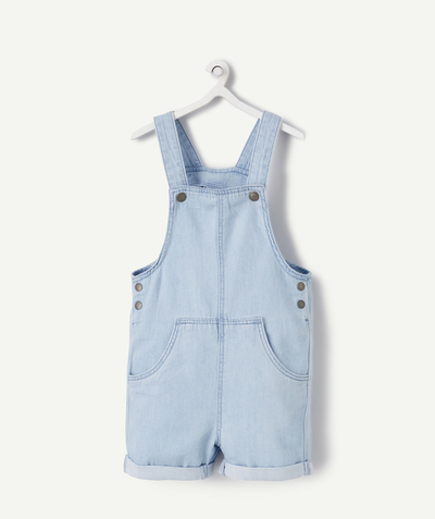 Baby boy Nouvelle Arbo   C - BABY BOYS' DUNGAREES IN LOW IMPACT DENIM