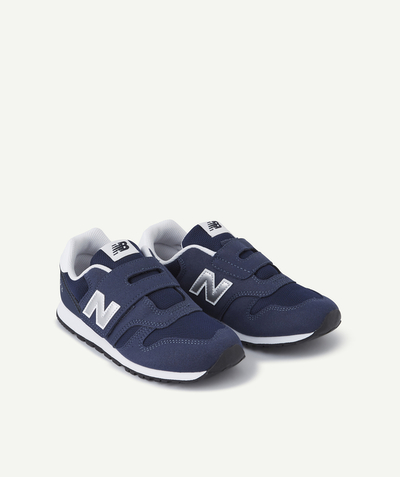 Boy Nouvelle Arbo   C - BLUE AND WHITE 373 TRAINERS WITH SILVER COLOR LOGOS